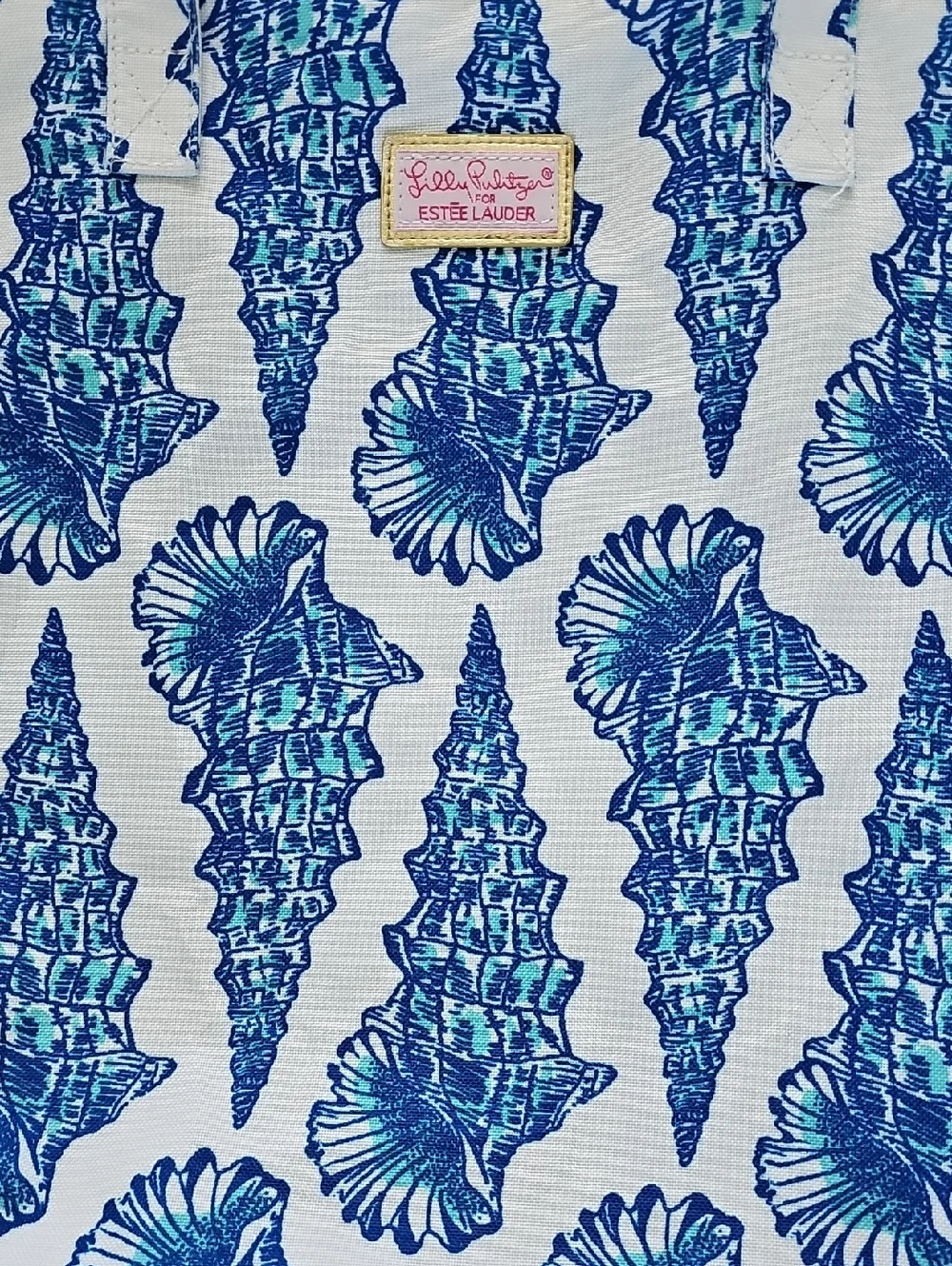 Lilly Pulitzer For Estee Lauder Seashell Tote